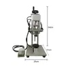 Máquina Semi-automática de Tampar Garrafas de Vidro para Perfume Totalmente Pneumática Máquina de Selagem e Tamponamento para Frascos de Líquido Oral Frascos de Cosméticos Frascos de Seringa