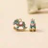 Pendente pequeno de Troia em ouro que retém a cor pingente de Troia requintado fofo colar acessórios feitos à mão fabricantes atacado