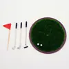 Novo Clube de Golfe Miniatura para Casa de Bonecas Modelo de Gramado Acessório DIY Presente para Cultivar Consciência de Golfe