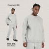Ilha Cai Xiang Roupas Masculinas Transfronteiriças Outono e Inverno Moletom com Gola Careca e Calça Oversize Estilo Americano Tendência Marca Conjunto
