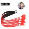 Pelucas de Cola de Caballo Dreadlock Estilo Europeo y Americano al por Mayor para Niños, Pelucas de Gomas Elásticas de Colores, Trenzas Boxeadora de Colores de Fibra de Alta Temperatura