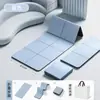 Tapete de Yoga Dobrável TPE Portátil Antiderrapante Tapete para Fitness em Casa Pode Dormir Tapete Espessado Silencioso Quarto de Estudante