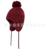 Fábrica de Comercio Electrónico Transfronterizo Nuevo Artículo de Alta Venta de Amazon: Gorro de Punto Ondulado Cálido de Doble Capa Bordado por Computadora para Niños