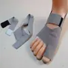 Protectores de Pie Ajustables, Zapatos Portátiles, Protectores Grandes para Huesos del Pie, Calcetines Separados para Hombre y Mujer, Protectores de Dedos Portátiles para Día y Noche con Dedos Separados