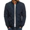 Nueva Chaqueta de Algodón para Hombre Otoño e Invierno 2026, Abrigo Juvenil con Cuello Alto, Chaqueta de Algodón Gruesa Casual Talla Grande