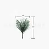 Agujas de Pino Plantas Artificiales Hojas de Aguja de Pino PVC Ramas de Pino Ratán Accesorios de Luz Decoración Navideña Accesorios Navideños