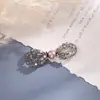 Acessórios de Cabelo DIY com Laços de Miçangas de Venda Quente Transfronteiriça, Fio de Cristais em Camada Dupla, Acessórios para Decoração de Chapéus, Laços de Flor para Sapatos