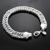 Joyería Europea y Americana Longrui Exquisita Pulsera Chapada en Oro de 18K 6mm Pulsera Lateral para Hombre Venta Caliente Transfronteriza Wish