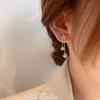 Pendientes de plata 925 con forma de estrella de cinco puntas y lazo, con borlas para mujer, diseño veraniego, elegantes y con sentido de las celebridades de Internet. Nuevos pendientes.