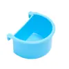 Comedouro para Papagaio, Cocho para Comida de Pássaro, Comedouro Suspenso para Pássaros, Tigela de Comida, Caixa de Comida Semicircular, Acessórios para Gaiola de Pássaro, Suprimentos para Pássaros, Papagaio Agapornis