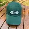 Gorra Emis Nueva Estándar Clásica de Béisbol para Mujer Estilo Mismo de Zhao Lusi Azul Marino Circunferencia de Cabeza Grande Estilo Coreano Gorra de Pico de Pato
