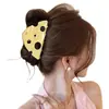 Pinza para el Cabello para Mujer, Tamaño Mediano, Adecuada para Cabello Fino, Pasador Lindo para la Parte Trasera de la Cabeza, Accesorio para el Cabello Tipo Pinza de Tiburón