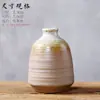 Vaso Pequeno de Grés Antigo Sala de Estar Casa Decoração de Mesa Criativo Mini Recipiente Cerâmico Hidropônico Arranjo de Flores Secas
