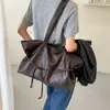 Bolsa de Gran Capacidad Estilo Coreano para Mujer Otoño 2026 Nuevo Bolso Tote de Moda Simple de Tendencia Alta Apariencia Bolso de Hombro Único para el Trabajo