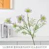 5 Cabezas de Flores Artificiales Negras para Decoración de Pasillo de Boda, Sala de Estar del Hogar, Arreglo de Mesa de Comedor, Arte Floral para Salón de Bodas