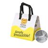 Bolsa Térmica de Tela No Tejida Hecha a Medida para Pasteles, Té de Leche, Café, Barbacoa, Helado, Bolsa de Mano de Papel de Aluminio, Postre, Olla Caliente y Bolsa para Llevar