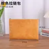 Sacola de Papel Dupont com Logo Personalizado Impresso, Bolsa Tote com Alça Única Transversal e Zíper, Bolsa de Mão Pronta para Presente, Bolsa Impermeável para Celular