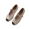 Zapatos de salón populares y elegantes, estilo francés, nuevos zapatos Mary Jane poco profundos de estilo chino vintage para mujer, otoño 2026