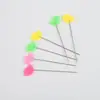 Alfinetes Coloridos em Formato de Girassol, Alfinetes de Posicionamento, Agulhas de Costura Feitas à Mão, Alfinetes Coloridos para Roupas, Acessórios para Ponto Cruz