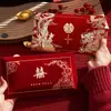 Nuevo Gran Sobre Rojo de Mil Yuanes 2025 para Compromiso y Boda, Especial para Cambiar Nombres, Sobre Rojo de Alta Gama con Palabras Felices