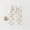 Calça Unisex para Bebê com Abertura Inferior, Estilo Verão Fino, Calça à Prova de Mosquitos sem Fralda, Calça com Abertura Inferior para Uso Externo, Calça Longa