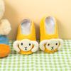 Zapatos de Piso Gruesos con Forro de Felpa para Bebé Otoño e Invierno Calcetines de Felpa de Peluche para Caminar Bebé con Puntos de Goma Antideslizantes Calcetines de Piso para Niños