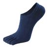 Calcetines de barco de cinco dedos Henan calcetines de cinco dedos absorbentes de sudor fabricantes calcetines de algodón para hombre calcetines invisibles de cinco dedos Shu calcetines de cinco dedos bajos al por mayor