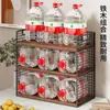 Prateleira de armazenamento para mesa, organizador de lanches, organizador multifuncional para mesa de jantar, aparador de cozinha, porta-copos com camadas