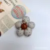 Tela de Puntos Coreana Flor de Cinco Pétalos Sombrero Infantil Accesorios para el Cabello Pasador Cuerda para el Cabello Accesorios Accesorios Accesorios para Bolsa de Regalo