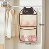 Bolsa Colgante para Almacenamiento de Calcetines Detrás de la Puerta del Armario Artefacto de Almacenamiento para Dormitorio Bolsa de Malla para Ropa Interior