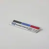 Logo de Plástico Personalizado Galvanizado Club de Coches Logo Trasero de Coche Señal de Aleación de Aluminio Logo de Coche de Metal ABS Personalización