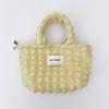 Bolso Burbuja Ins Coreano Bolso de Compras Bolso Tote Bolso de Lona Estilo Perezoso Casual Bolso Tote Bolso de Mano