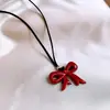 Otoño e Invierno Geométrico Irregular Cuentas de Madera Colgante de Resina Collar Largo Cadena de Suéter de Lujo Ligero Gama Alta Collar Versátil Retro