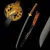 Comércio Exterior Atacado Aço Carbono Espada Japonesa Oriental Alta Dureza Espada Longa Samurai Espada Iaido Katana Sem Fio
