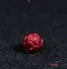 Mineral en bruto arena de oro púrpura cuentas de loto DIY cuentas sueltas/cuentas/accesorios/Colgante de joyería agujero pasante Loto pequeños accesorios al por mayor