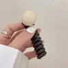 Elástico de cabelo tipo fio de telefone com contas redondas, elástico de cabelo tipo bolha para mulheres, novo acessório de cabelo de alta qualidade 2026, rabo de cavalo, ferramenta de trança estilo japonês