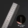 Aguja Fina para Perlas, Aguja Retorcida para Enhebrar Perlas Pequeñas, Alambre de Acero Suave Aguja Larga para Perlas Budistas, Aguja para Enhebrar Pulseras de Joyería