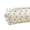 Bolsa de Maquillaje de Aspecto de Alta Gama, Linda, para Niñas y Estudiantes, Bolsa de Almacenamiento de Papelería de Gran Capacidad, Estuche para Lápices con Lazo, Caja de Lápices