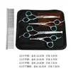 Tesouras para Tosquia de Animais de Estimação, Tesouras Integradas de Aço Integral para Aparar Pelos de Cachorro, Tesouras Domésticas de Dentes Planos, Tesouras Curvas, Suprimentos Exclusivamente para Vendas Transfronteiriças