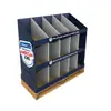 Exclusivamente para Prateleiras de Exibição Walmart, Prateleiras de Papel, Meio Pallets de Estante, Expositores de Palete PDQ