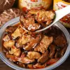 Macarrão Misto Arroz Misto Molho Cogumelo Frango 230g Garrafa Pronto para Comer Acompanhamento Aperitivo Frango em Miúdos Azedo Picante Especialidade de Hunan