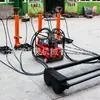 Máquina cambiadora de desvíos YCQBJ-2 para ferrocarril Máquina colocadora de rieles YCQBJ-2 máquina cambiadora de cuatro cintas