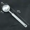 Cuchara Medidora de Condimentos de Acero Inoxidable con Mango Largo de 15ml Cuchara Medidora de Cocina Cuchara Medidora de 5g Báscula para Medir Leche para Hornear Té