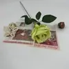 Rosa Perla Comercio Transfronterizo Flor Artificial Rosa de un Solo Tallo Decoración del Hogar Flor Falsa Flor de Seda Ramo de Mano