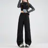 Pantalones softshell, unisex, corte holgado, diseño de pierna ancha, disponibles en varios colores, cortavientos, impermeables y cálidos, adecuados para actividades al aire libre como senderismo y montañismo, y disponibles en tallas grandes