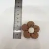 Nuevo algodón diy florete creativo accesorios de ropa flor pequeña de cinco pétalos hechos a mano accesorios para el cabello tocado flores decorativas venta al por mayor