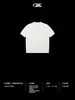 Suéter Estilo Bk Old Money para Hombre 260g Retro Algodón Puro Holgado Color Sólido Cuello Henley Casual Camiseta de Punto Manga Corta