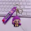 Chaveiro Popular Demon Slayer Transfronteiriço Pingente de Anime Coreano Kpop Chaveiro de Mochila de Estudante Mercadoria de Demon Slayer
