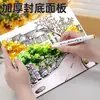 Libro Marcador Plegable, Libro de Pintura Especial con Marcador Espeso, Papel para Marcador de Animación Espeso, Libro de Dibujo Pintado a Mano para Estudiantes