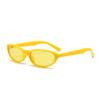 Nuevas Gafas de Sol Ovaladas Personalizadas de Montura Pequeña, Moda Retro, Europeas y Americanas para Exterior, Protección Solar, Vacaciones, Modernas para Mujer, Gafas de Sol Transfronterizas